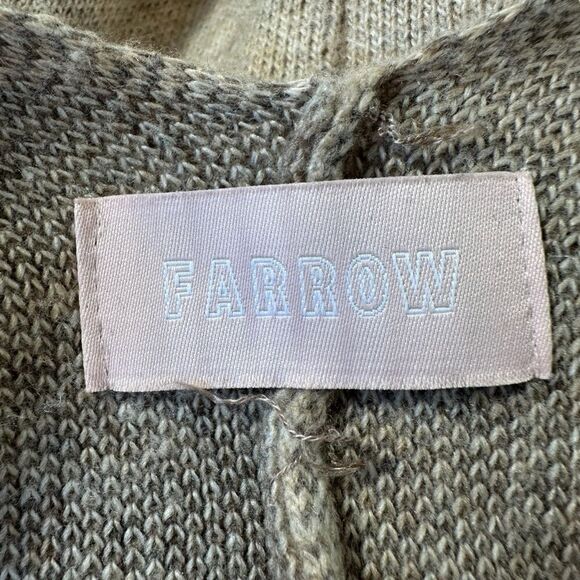 Farrow Tan Aztec Print Blanket Wrap Poncho, OS - Picture 7 of 10